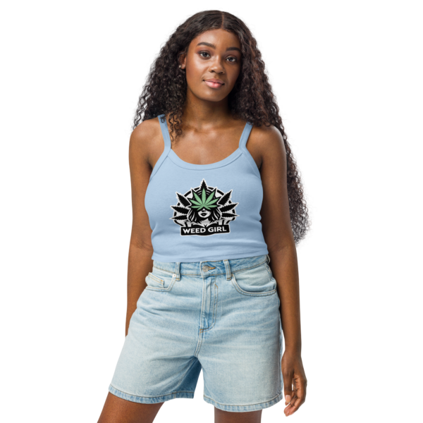 Weed Girl Tank Top - Image 6