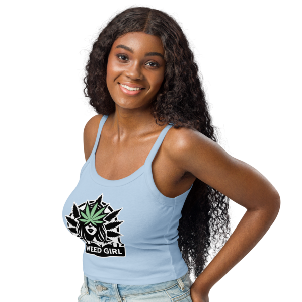 Weed Girl Tank Top - Image 8